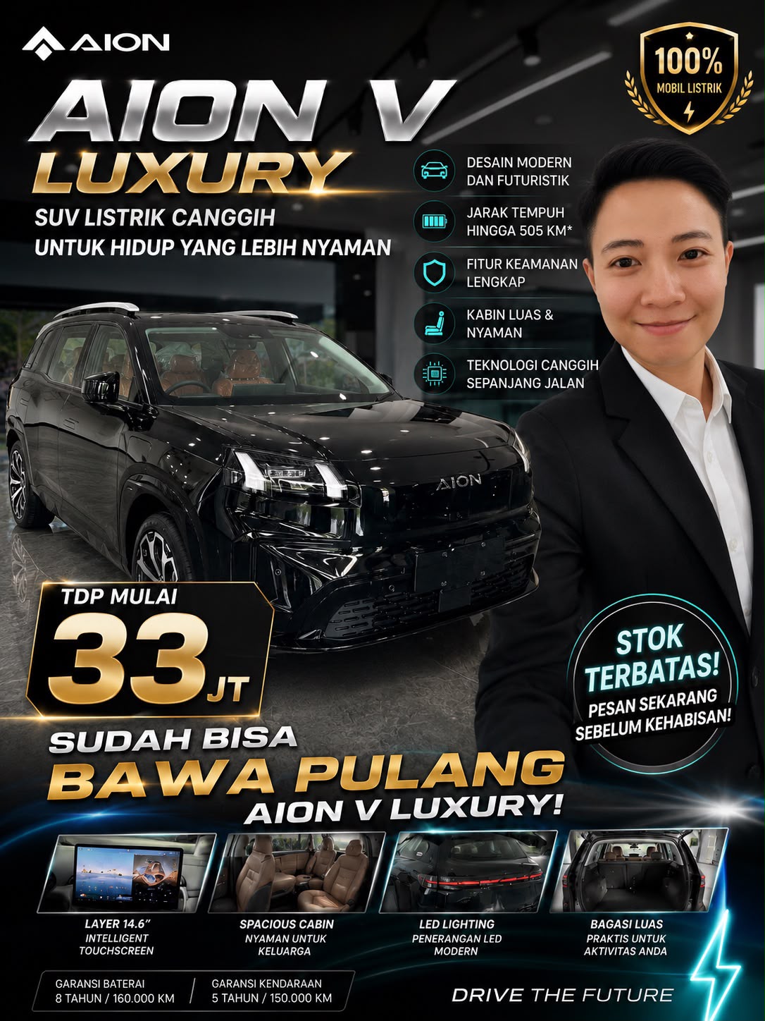 Dealer Resmi AION Jakarta | Harga Mobil Listrik & Promo Terbaru